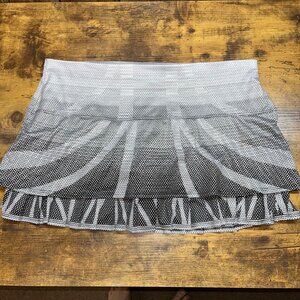 K-Swiss women's Skort Size XL Gray Nice To Pleat You‎ Pleat Me Right Tennis NWT